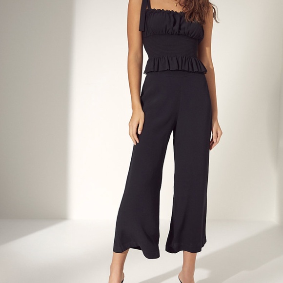 Aritzia Pants - ARITZIA NAVY WILFRED FREE FAUN PANT